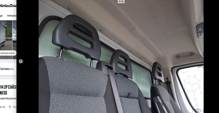 Box van FIAT Ducato  Koffer+LBW*Navi*Klima*Kamera*