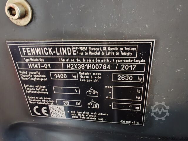 LPG Forklifts Linde H14T-01