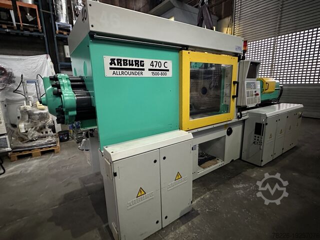 Injection molding machine Arburg 470C 1500-800