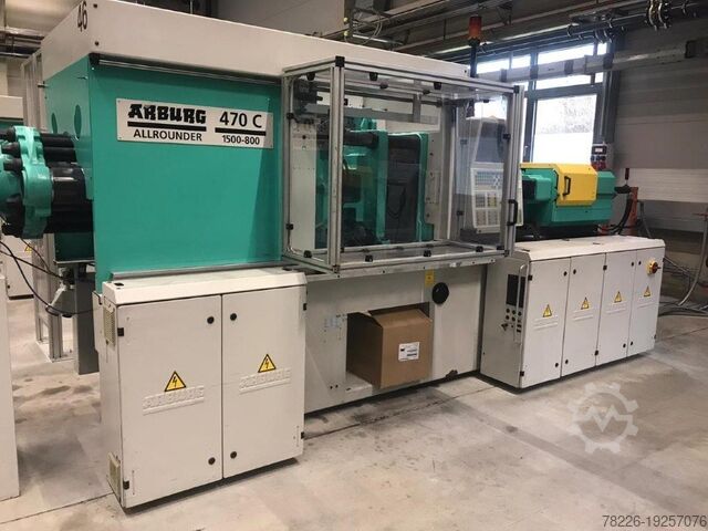 Injection molding machine Arburg 470C 1500-800