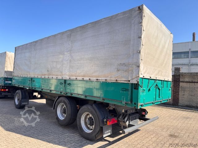 Dreiseitenkipper Anhänger  KUMMLIN 3-Achs Getreide Kipper 3 Seiten Liftachs