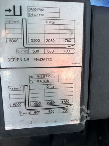 LPG-Gabelstapler Jungheinrich TFG 425s (Zylinderkopfdichtung defekt)
