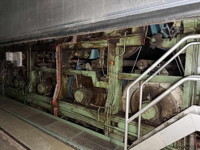 Paper machine Escher Wyss / Voith / Andritz / PAMA Paper Machine PM 5 / Complete Paper Mill