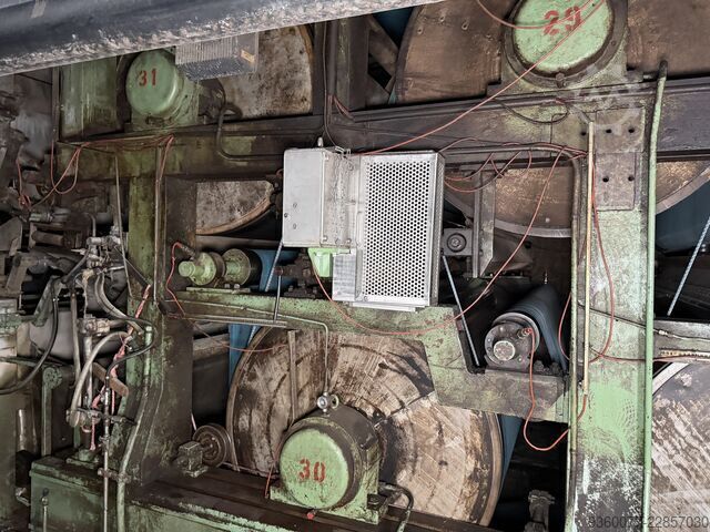 Paper machine Escher Wyss / Voith / Andritz / PAMA Paper Machine PM 5 / Complete Paper Mill