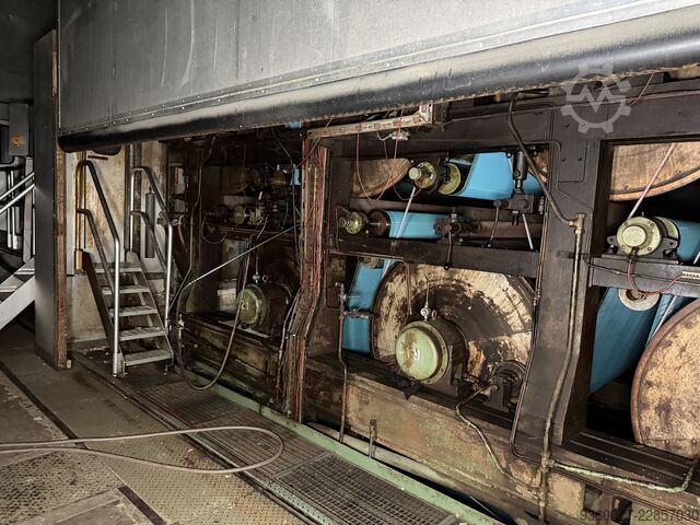 Paper machine Escher Wyss / Voith / Andritz / PAMA Paper Machine PM 5 / Complete Paper Mill