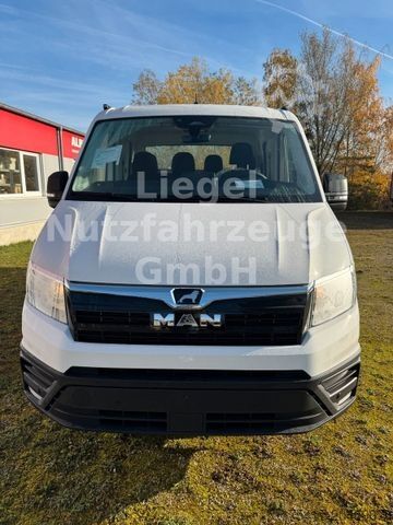 Pick-up van MAN TGE 3.140 4x2F DOKA*Klima*AHK3,5to*7Sitze*Kamera