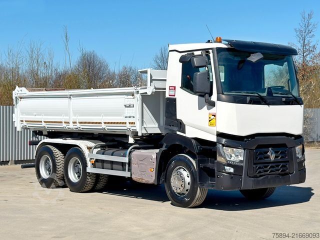 Kipper LKW RENAULT C 430 KIPPER 5,30 m + BORDMATIC / 6x4 * TOP