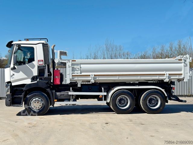 Kipper LKW RENAULT C 430 KIPPER 5,30 m + BORDMATIC / 6x4 * TOP