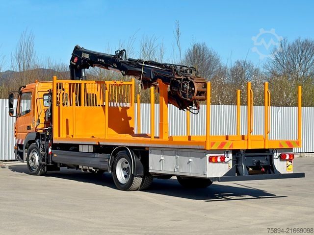 Autokran MERCEDES-BENZ ATEGO 1324 * HIAB 144 B - DUO + Bohrgerät * TOP