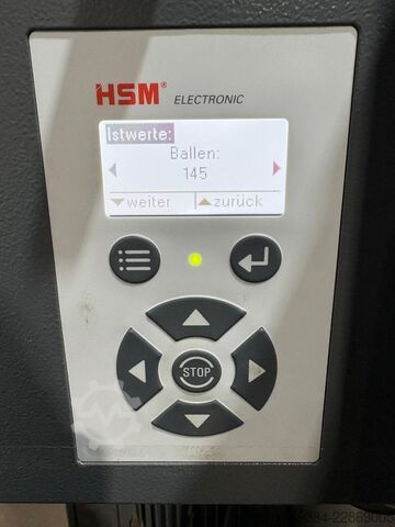 Bale press HSM V-Press 825 plus pro
