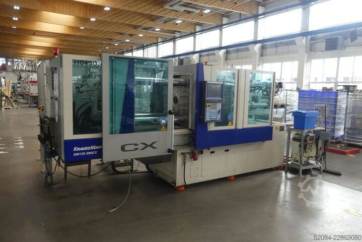 Injection molding machine KraussMaffei KM-110-380CX