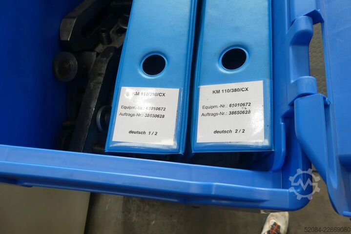 Injection molding machine KraussMaffei KM-110-380CX