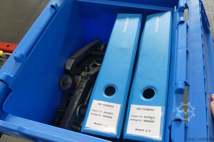 Injection molding machine KraussMaffei KM-110-380CX