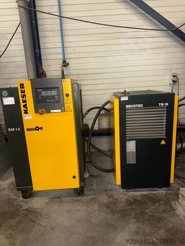 Screw compressor Compressor(s) Kaeser SIGMA 15