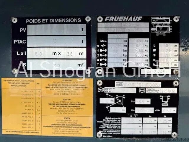 Tarpaulin Renault T480 6x2/Standklima/Eu6/Komplettzug