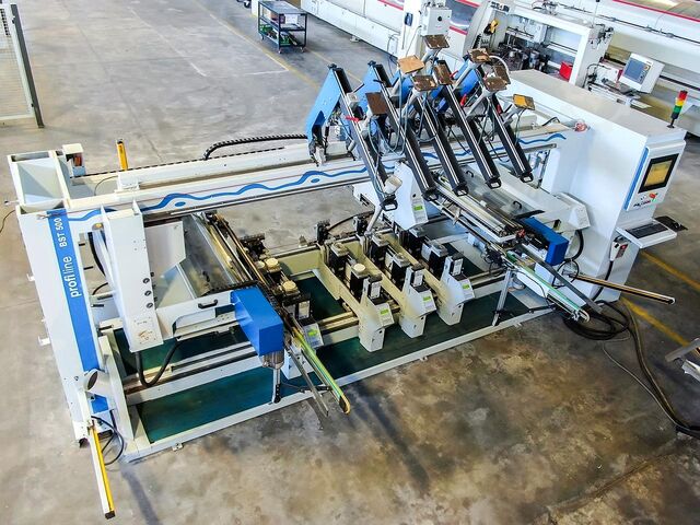 Multi-spindle drilling machine WEEKE BST 500 D