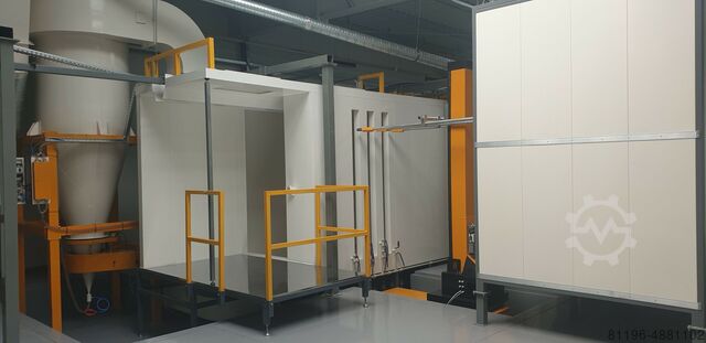 Automatische Spritzkabine ROMER Automat Automatic spray booth