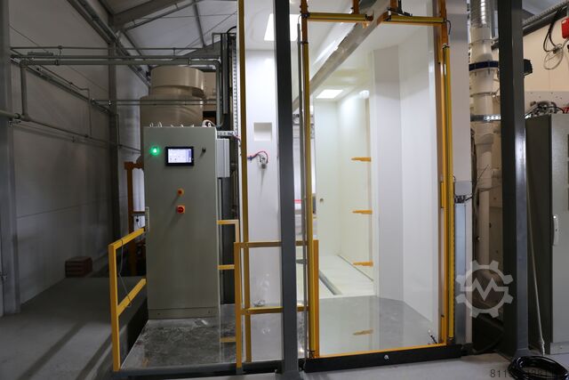 Automatische Spritzkabine ROMER Automat Automatic spray booth