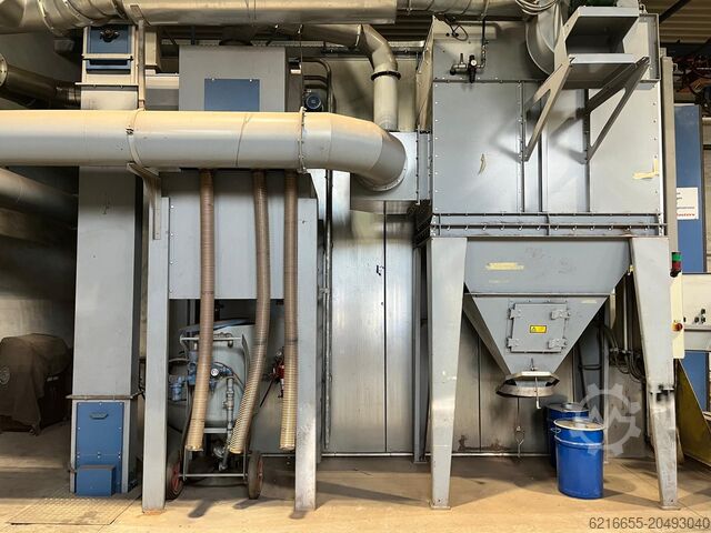 Sandstrahlanlage Raga Strahlraum 6x4x4