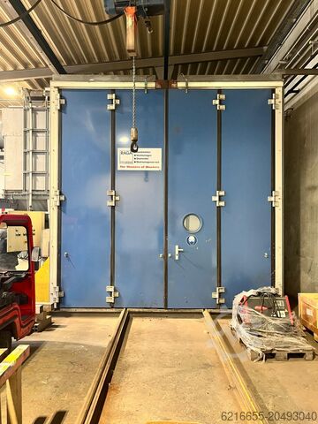 Sandstrahlanlage Raga Strahlraum 6x4x4