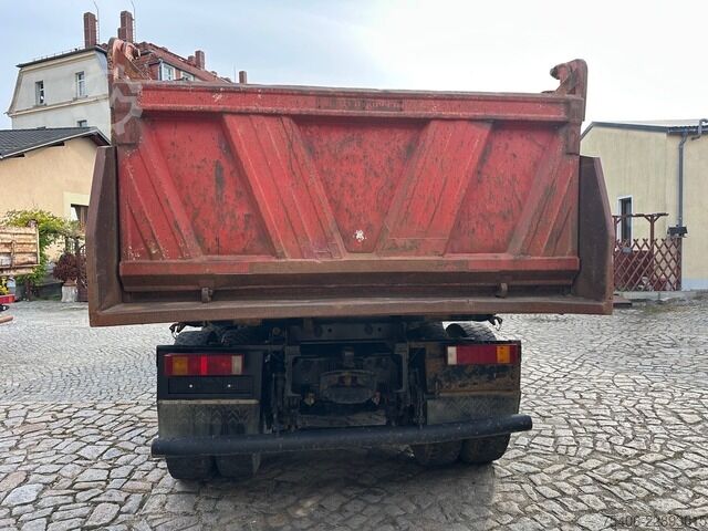 Tipper truck man 27.403 Silent 6x4 Dreiseitenkipper AHK