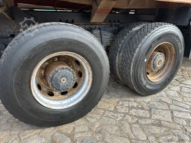 Tipper truck man 27.403 Silent 6x4 Dreiseitenkipper AHK