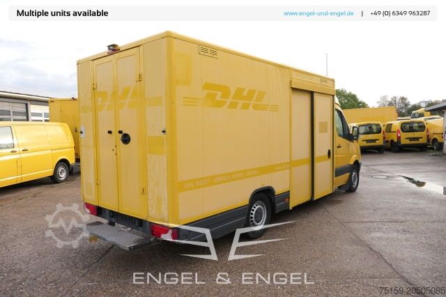 Transporter mit Koffer mercedes-benz SPRINTER 310 CDI MAXI EURO-5 CoC KOFFER REGALE KAMERA DURCHGANG