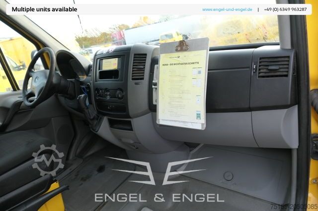 Transporter mit Koffer mercedes-benz SPRINTER 310 CDI MAXI EURO-5 CoC KOFFER REGALE KAMERA DURCHGANG