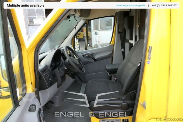 Transporter mit Koffer mercedes-benz SPRINTER 310 CDI MAXI EURO-5 CoC KOFFER REGALE KAMERA DURCHGANG