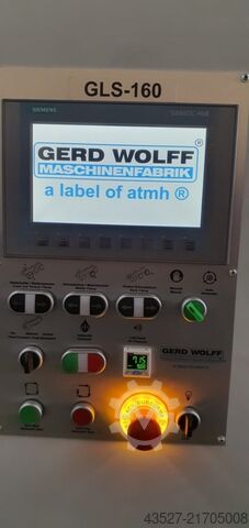 Hochleistungs-Metallkreissägen GERD WOLFF GLS-160 Hochleistungskreissäge