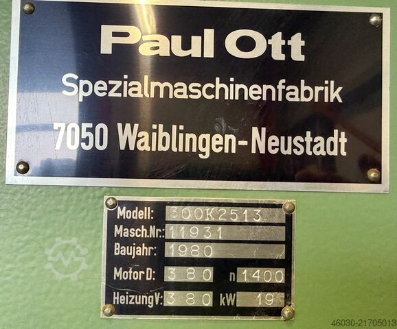 Furnierpresse Ott 300 K 2513