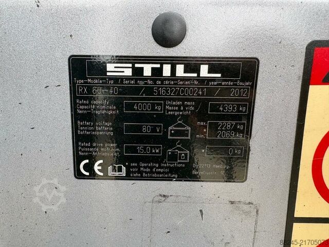 Elektrischer Gabelstapler Still RX60-40 STILL rx60-40