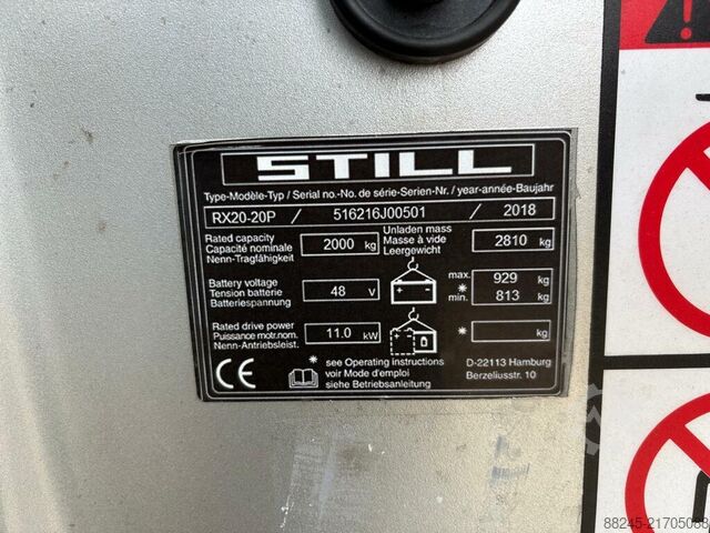 Elektrischer Container-Gabelstapler Still RX20-20P, VS-22805 STILL RX20-20P
