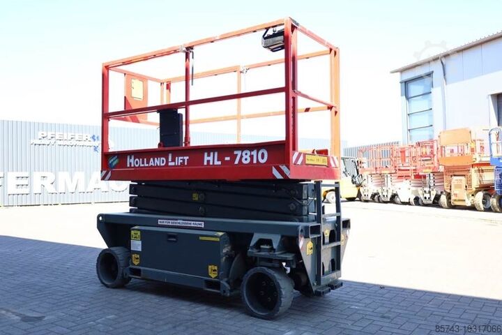 Scissor lift Holland Lift Ecostar HL-7810 Electric, 10m Working Height, 450k