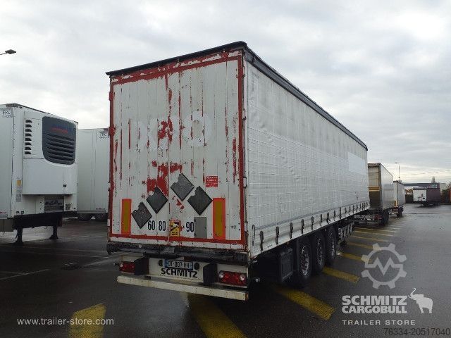 Auflieger mit Pritsche & Plane Schmitz Cargobull Semitrailer Curtainsider Standard