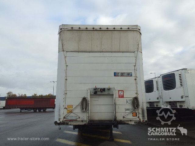 Open semitrailer with tarp Schmitz Cargobull Semitrailer Curtainsider Standard