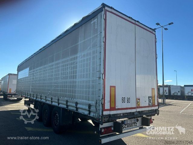 Auflieger mit Pritsche & Plane Schmitz Cargobull Semitrailer Curtainsider Standard