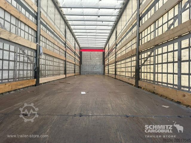 Auflieger mit Pritsche & Plane Schmitz Cargobull Semitrailer Curtainsider Standard