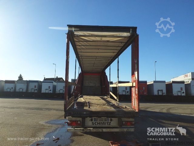 Auflieger mit Pritsche & Plane Schmitz Cargobull Semitrailer Curtainsider Standard