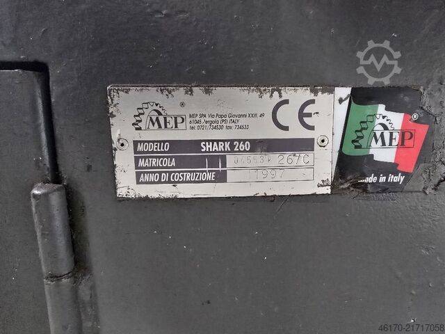 Band saw Mep Shark 260