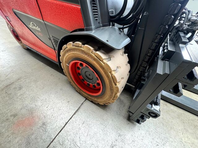Battery 02/2022, serviced and safety inspection (UVV) valid until 07/2027 Linde E 45/600H