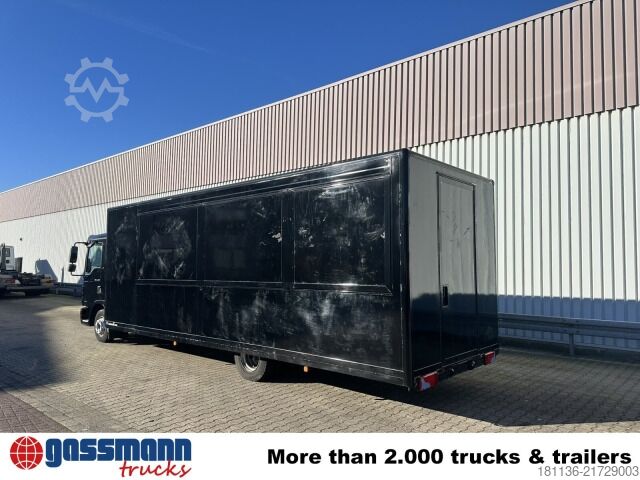 Transporter mit Koffer MAN TGL 8.220 4x2 BL, Verkaufsaufbau, NUR 15.800KM!