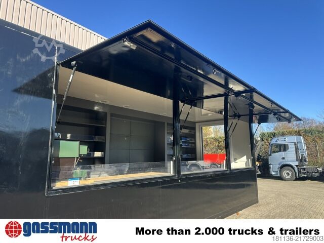 Transporter mit Koffer MAN TGL 8.220 4x2 BL, Verkaufsaufbau, NUR 15.800KM!