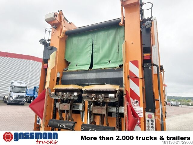 Garbage truck MAN TGS 26.400 6X4 BL, Seilabroller, Haller Lotos,