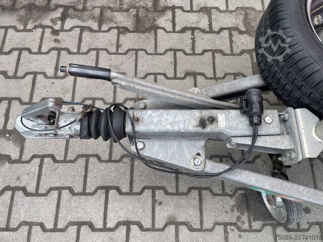 Anhänger mit Pritsche & Plane SARIS PS 1513 Hochlader Plane Auffahrschienen