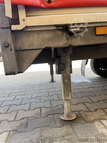 Anhänger mit Pritsche & Plane SARIS PS 1513 Hochlader Plane Auffahrschienen