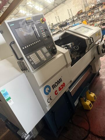 Drehmaschine - zyklengesteuert Romi C420