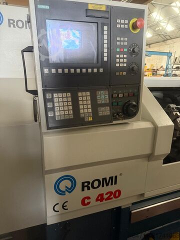 Drehmaschine - zyklengesteuert Romi C420