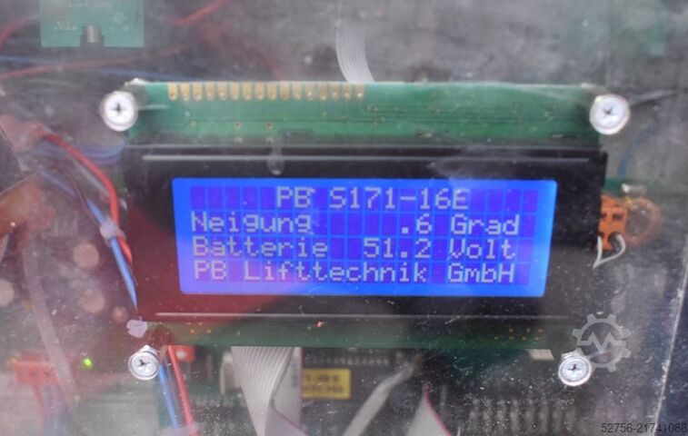 Scissor lift PB Lifttechnik S171-16E