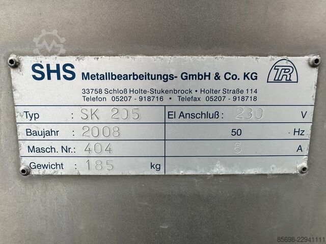 Tenrit SK 105 knife peeling machine for asparagus TENRIT SK 105